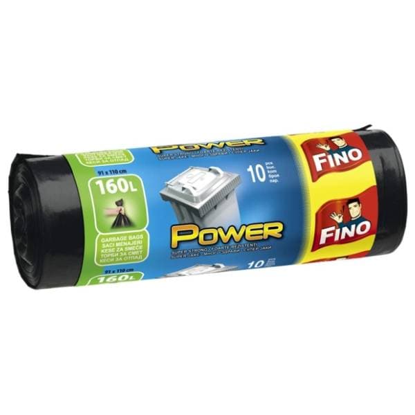 FINO vreće za smeće power 160l 10kom 0