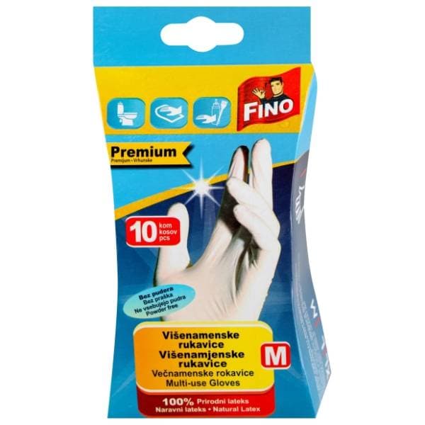 FINO univerzalne rukavice M 10kom 0