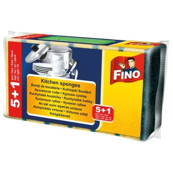 FINO spužva abrazivna 5+1kom gratis 0