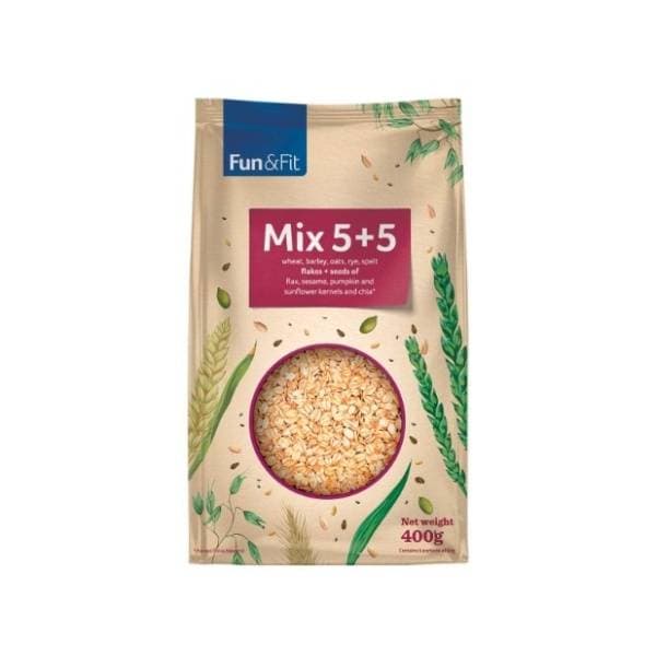 Pahuljice FUN&FIT mix 5+5 400g 0