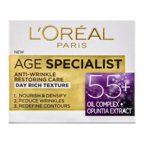 L'OREAL Age specialist 55+ dnevna krema za obnovu kože 50m 0