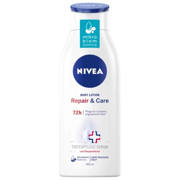 Mlijeko za tijelo NIVEA Repair & care 400ml 0
