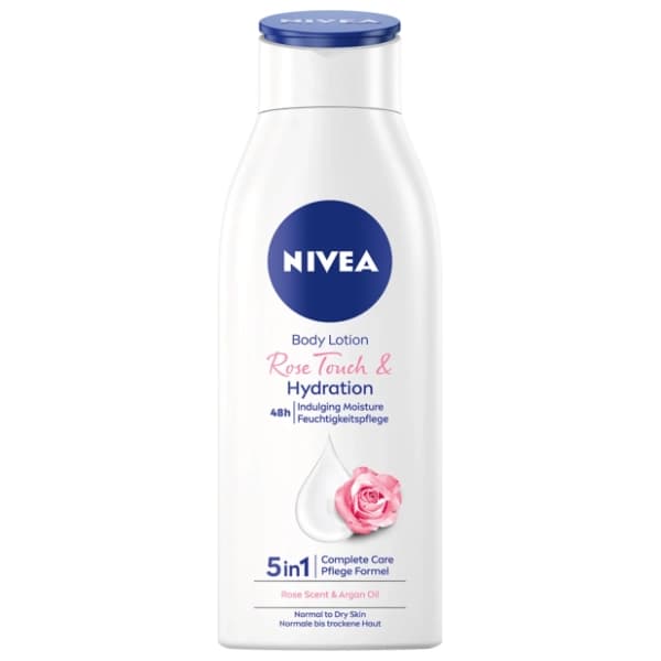 Mlijeko za tijelo NIVEA Rose touch 400ml 0