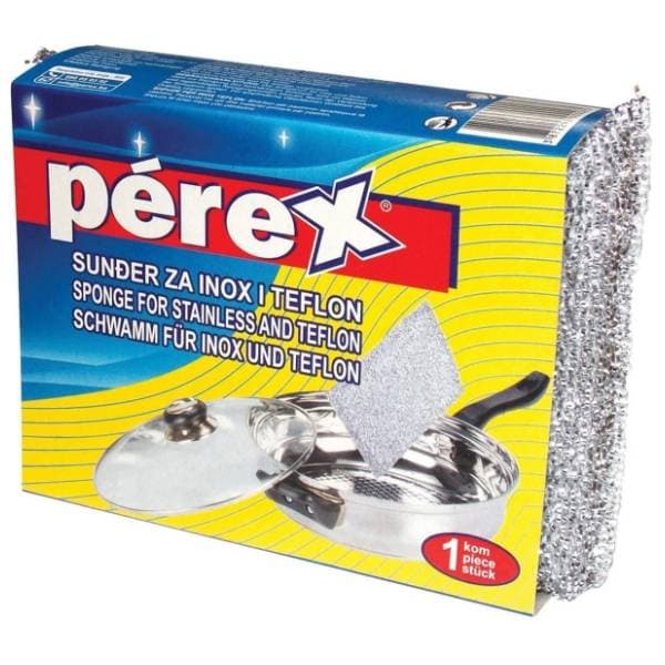 PEREX spužva za inox i teflon 1kom 0