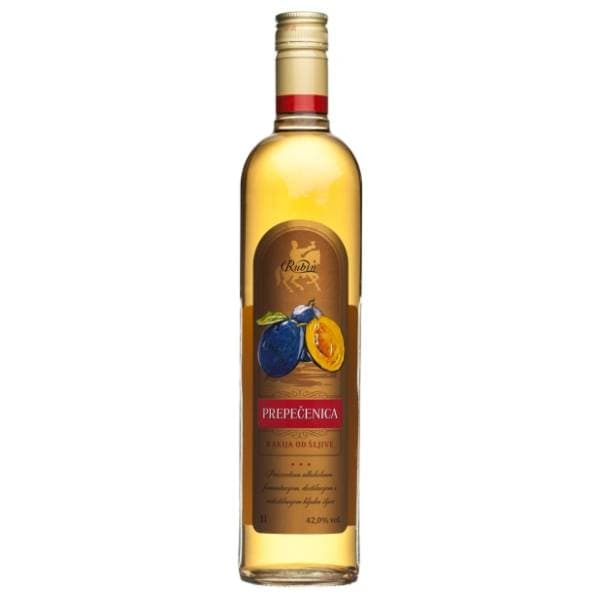 Rakija RUBIN prepečenica 1l 0