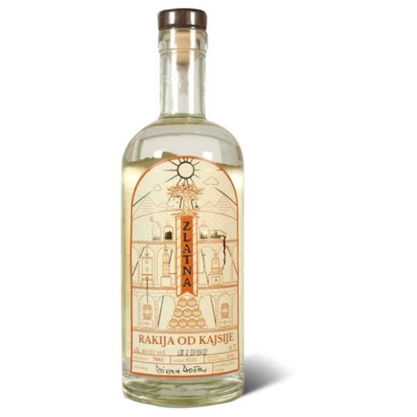 Rakija ZLATNA marelica 0,7l 0
