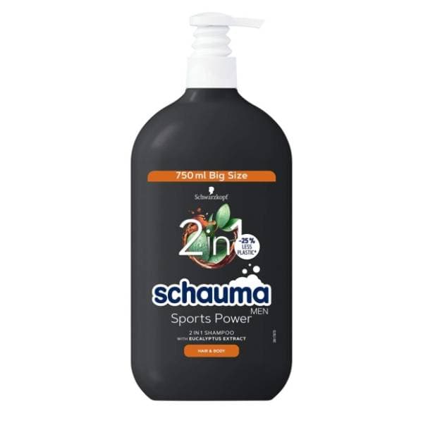 Šampon SCHAUMA sport power 750ml 0