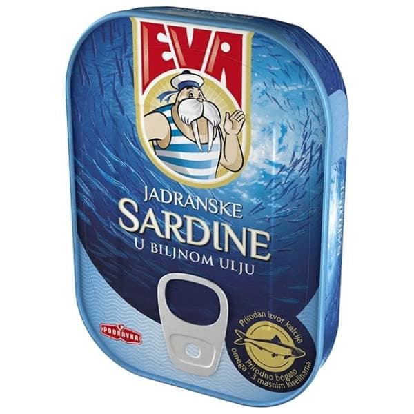 Sardina EVA u biljnom ulju 100g 0