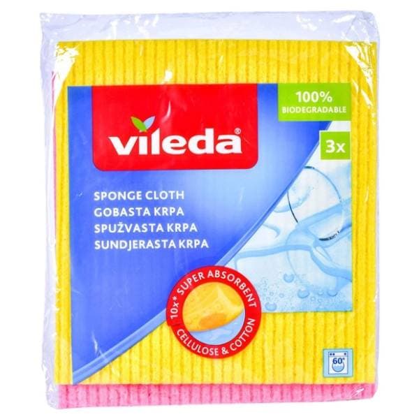 VILEDA spužvasta krpa 3kom 0