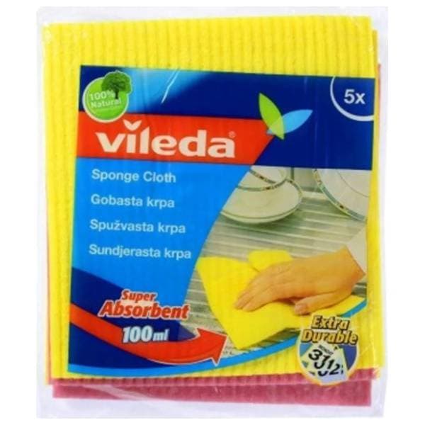 VILEDA spužvasta krpa 5kom 0
