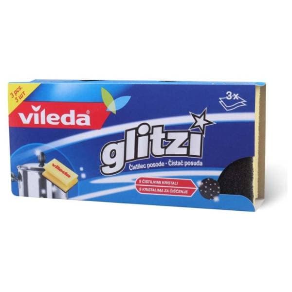 VILEDA spužva glitzi crystal 3kom 0