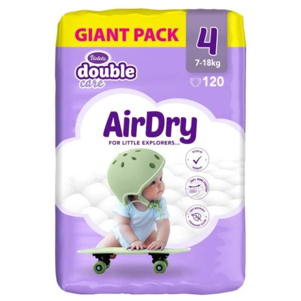 VIOLETA pelene Air dry 4 120kom 0