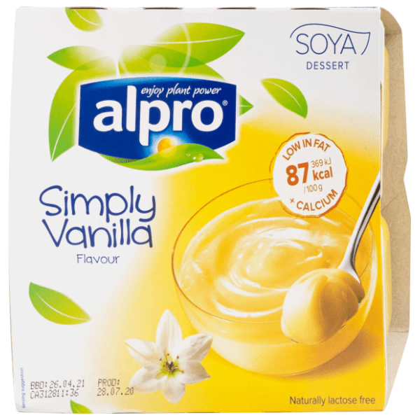 ALPRO sojin desert vanilija 4x125g 0