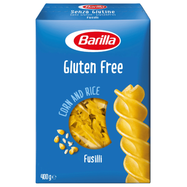 BARILLA fusilli bez glutena 400g 0