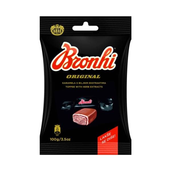 Bomboni KRAŠ Bronhi original 200g 0