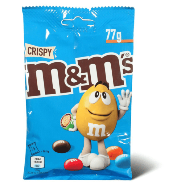 Bomboni M&M's crispy 77g 0