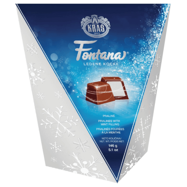 KRAŠ Fontana ledene kocke bombonijere 146g 0