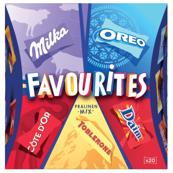 Bombonijere MILKA Favourites 159g 0