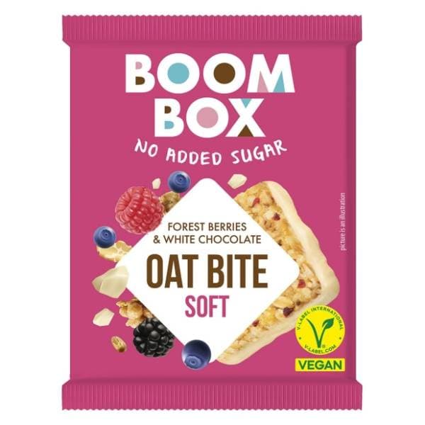 BOOM BOX zobeni keks šumsko voće bijela čokolada 20g 0