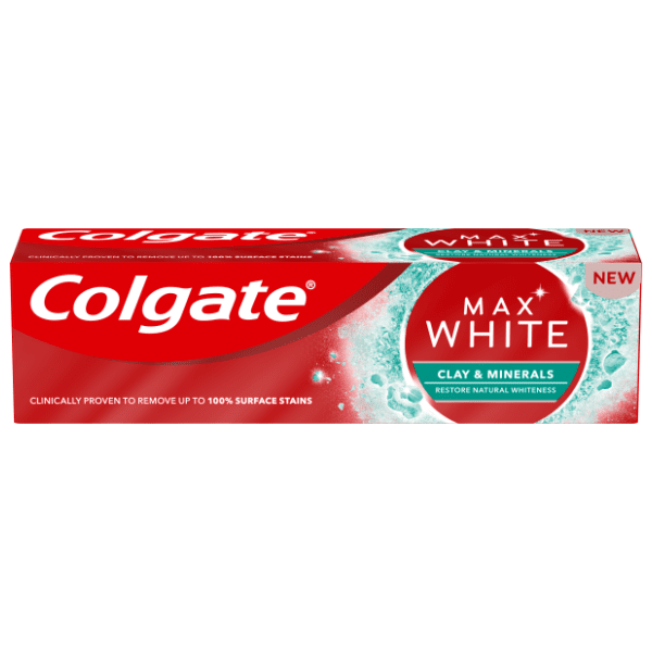Pasta za zube COLGATE Max white Clay & minerals 75ml 0