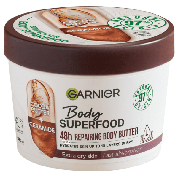 Maslac za tijelo GARNIER Body super food kakao 380ml 0
