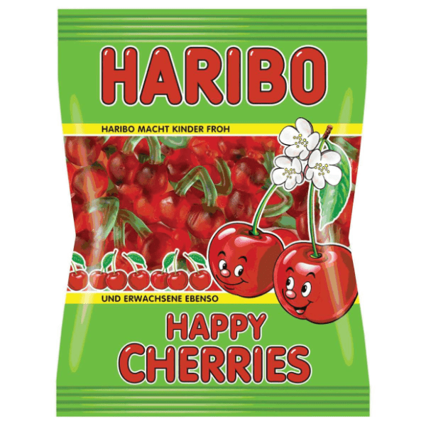 Gumeni bomboni HARIBO happy cherries 100g 0