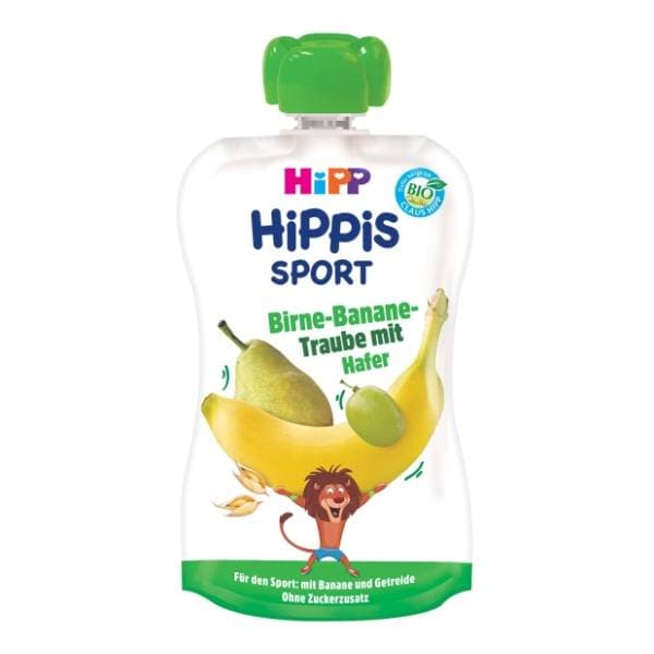 HIPP Hippis kašica kruška grožđe banana zob 120g 0