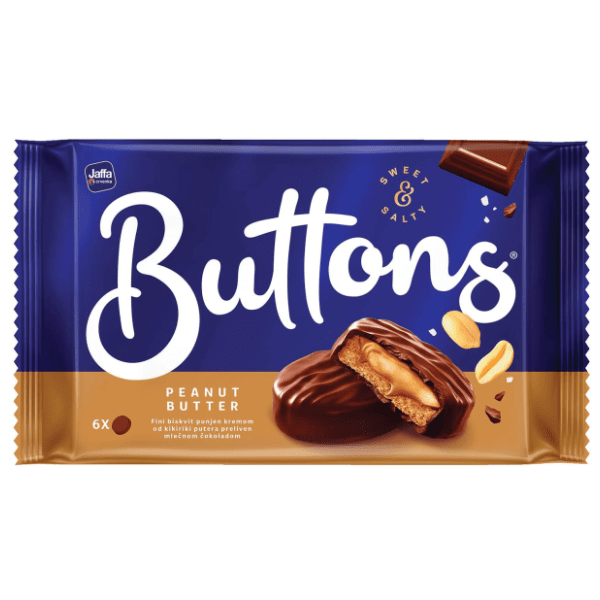 JAFFA buttons kikiriki maslac 95g 0