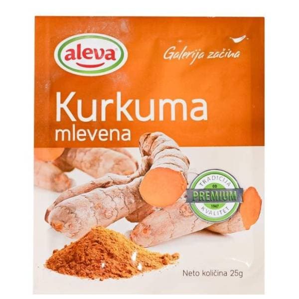 ALEVA Kurkuma mljevena 25g 0