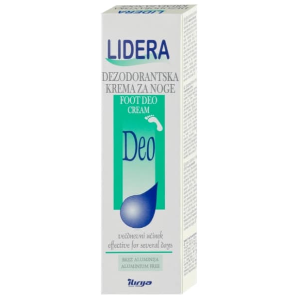 LIDERA Deo krema za stopala 50ml 0