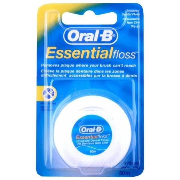 ORAL B Essential floss unwaxed zubni konac 50m 0