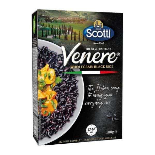 Integralna riža RISO SCOTTI Venere crna 500g 0