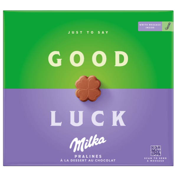 Praline MILKA Good luck 110g 0