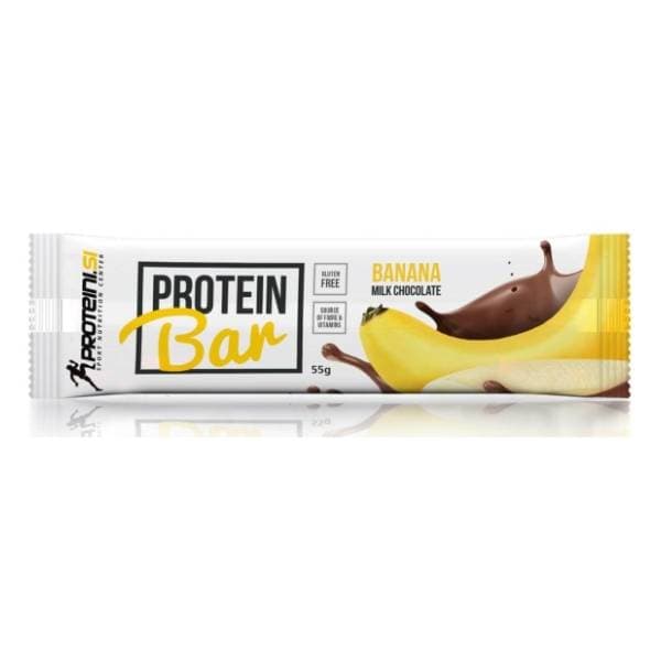 PROTEINI.SI proteinska pločica banana mliječna čokolada 55g 0
