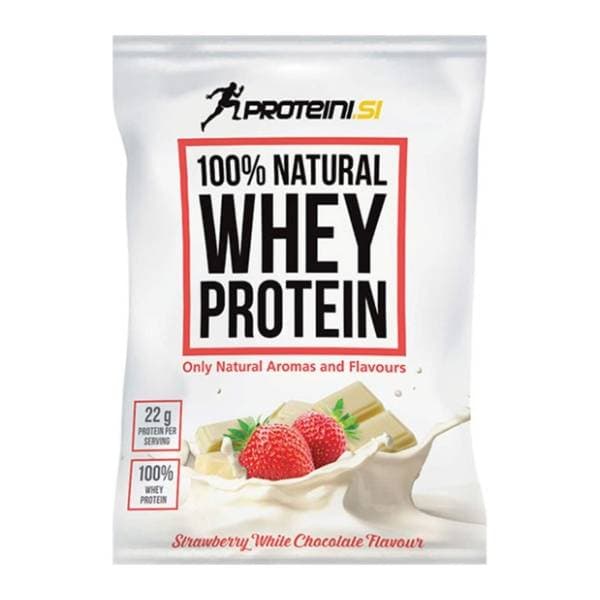 PROTEINI.SI whey protein jagoda bijela čokolada 30g 0