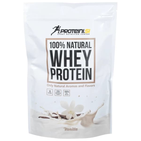 PROTEINI.SI whey protein 100% natural vanilija 500g 0