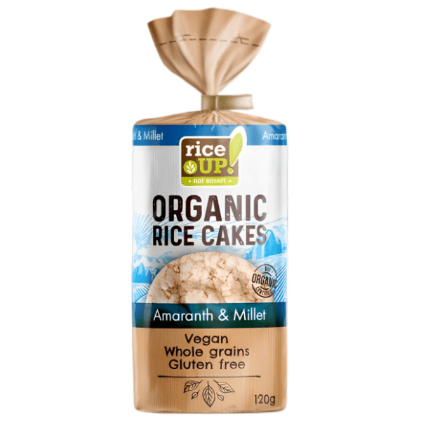 Organske galete RICE UP amarant proso 120g 0