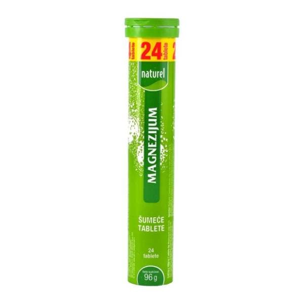 Šumeće tablete NATUREL magnezij 96g 0