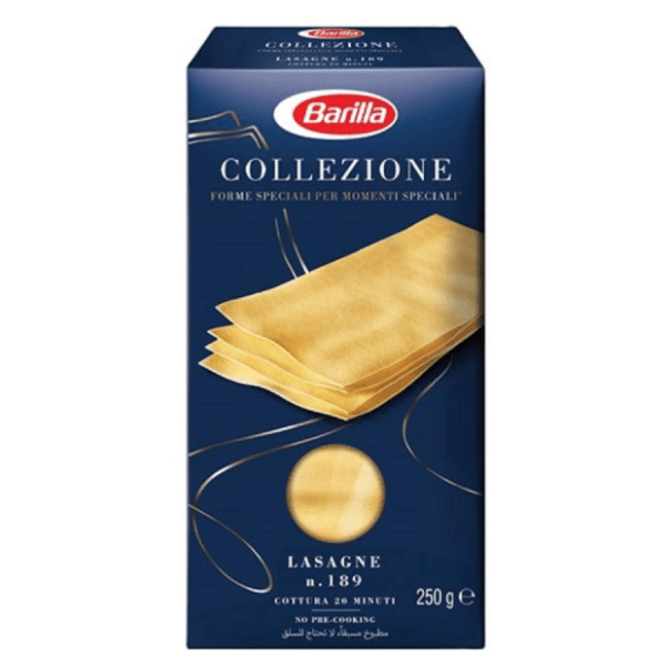 BARILLA Lazanje bez jaja semola 250g 0