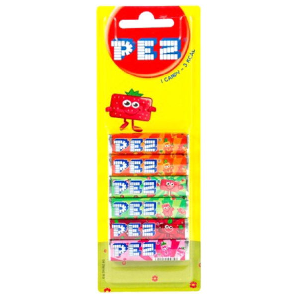 Bomboni PEZ Voćni mix 6x8g 0