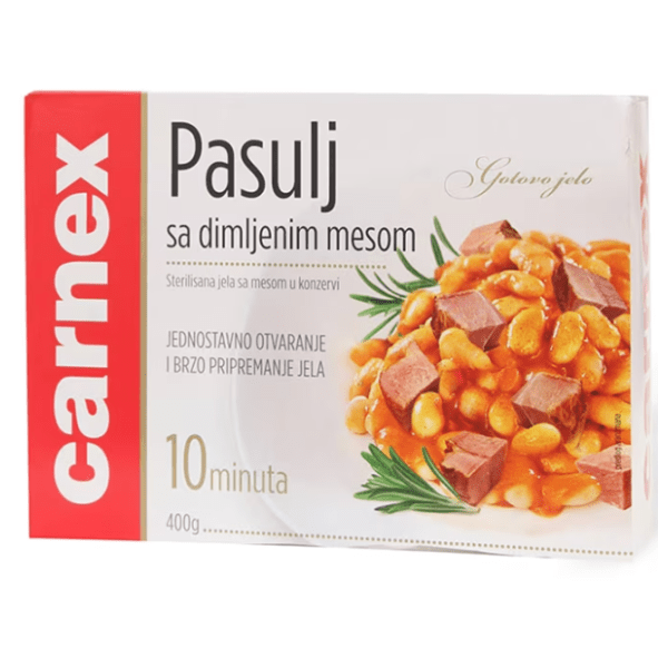 CARNEX Grah s dimljenim mesom 400g 0