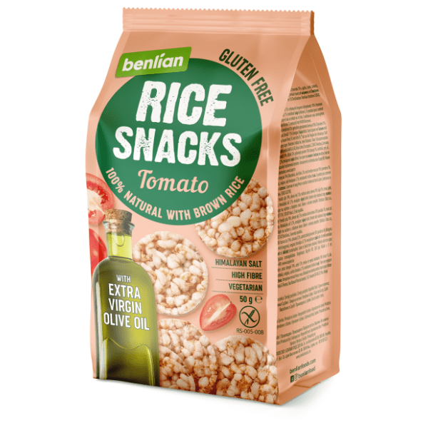 Galete BENLIAN Rice snacks rajčica 50g 0