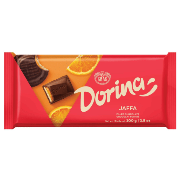 Čokolada KRAŠ Dorina Jaffa 100g 0