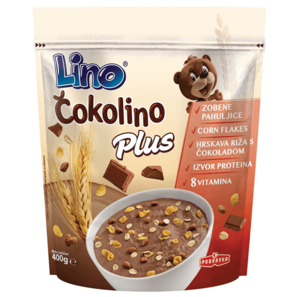 PODRAVKA Lino Čokolino plus 400g 0