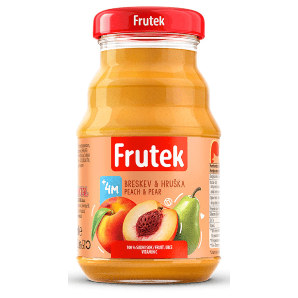 Dječji sok FRUTEK Breskva kruška 125ml 0