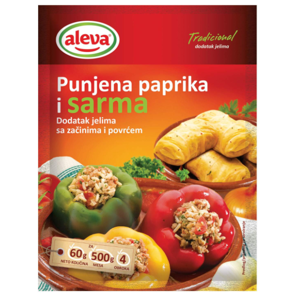 ALEVA za punjenu papriku i sarmu 60g 0