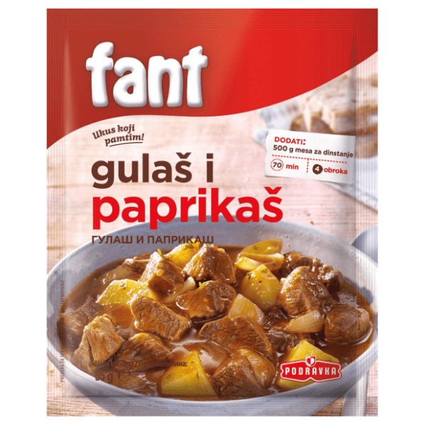 PODRAVKA za gulaš i paprikaš 65g 0