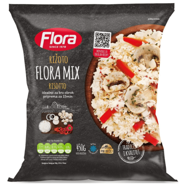 FLORA Mješavina za rižoto 450g 0