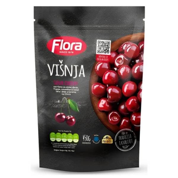 FLORA smrznuta višnja 450g 0