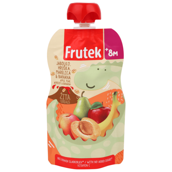 FRUTEK Kašica marelica i žitarice 100g 0